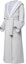 Shop (Women) Louis Vuitton Gray Wrap Long Coat 1AGBF9