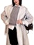 Purchase (Women) Louis Vuitton Gray Wrap Long Coat 1AGBF9