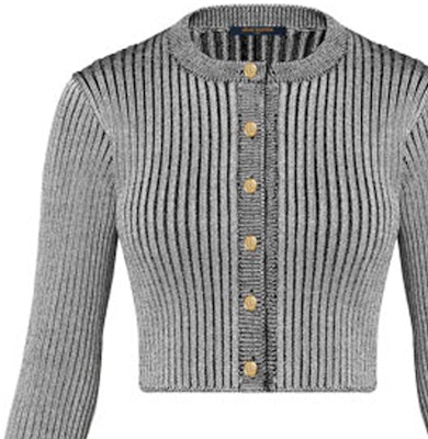 (W) LOUIS VUITTON Baju Kelabu Logo Wool Knit Berusuk. 1A9MUZ Shop (W) LOUIS VUITTON Baju Kelabu Logo Wool Knit Berusuk. 1A9MUZ