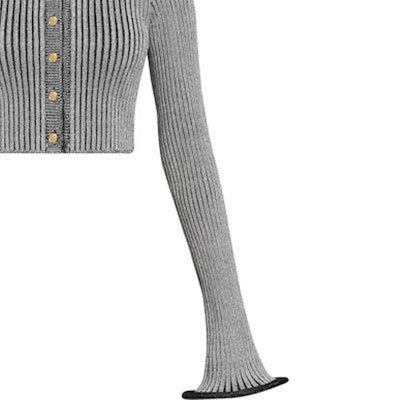 (W) LOUIS VUITTON Baju Kelabu Logo Wool Knit Berusuk. 1A9MUZ Details for (W) LOUIS VUITTON Baju Kelabu Logo Wool Knit Berusuk. 1A9MUZ