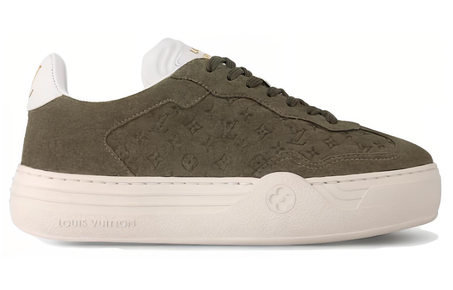 Order (W) Louis Vuitton Groovy Baskets Basses ''Vert'' 1ACHHY