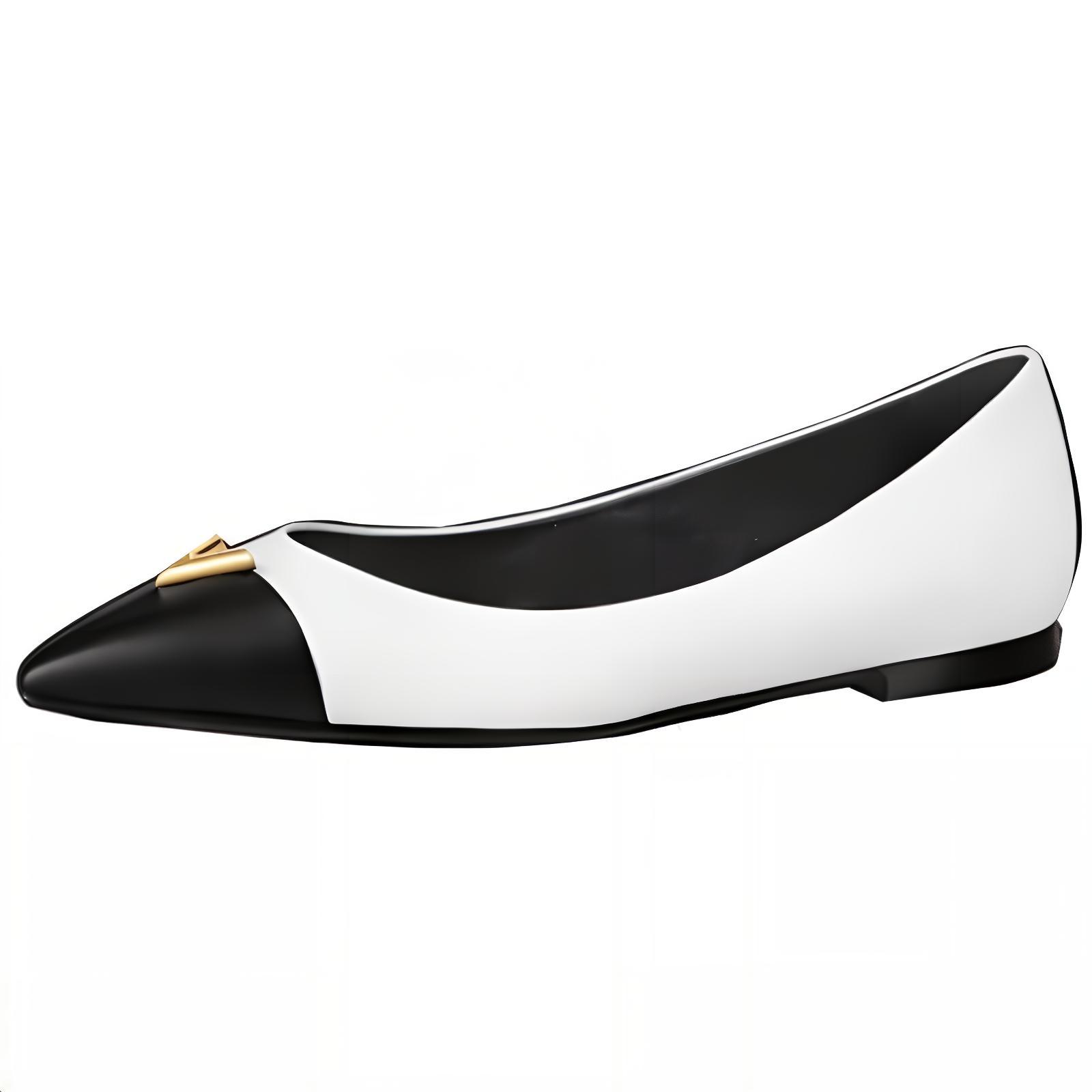 Buy (W) Louis Vuitton Heartbreaker Flat Ballerina Sepatu 'Putih' 1A66S4