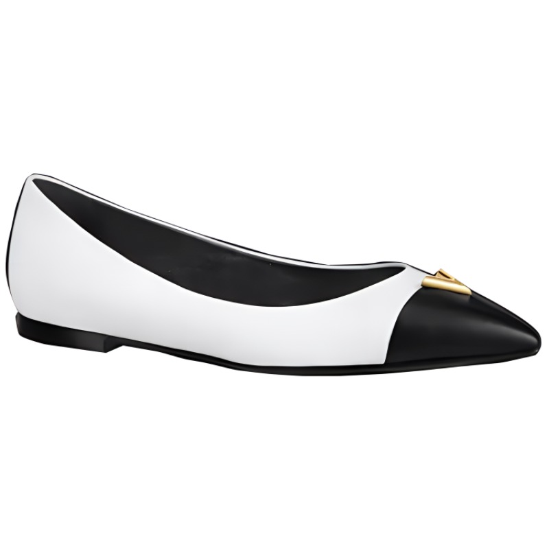 Order (W) Louis Vuitton Heartbreaker Flat Ballerina Sepatu 'Putih' 1A66S4