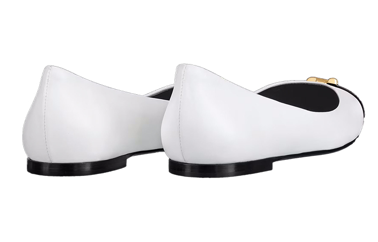 Purchase (W) Louis Vuitton Heartbreaker Flat Ballerina Sepatu 'Putih' 1A66S4