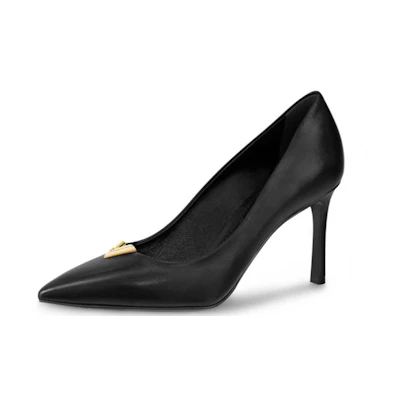 (W) LV Heartbreaker High Heel 'Black Calfskin'