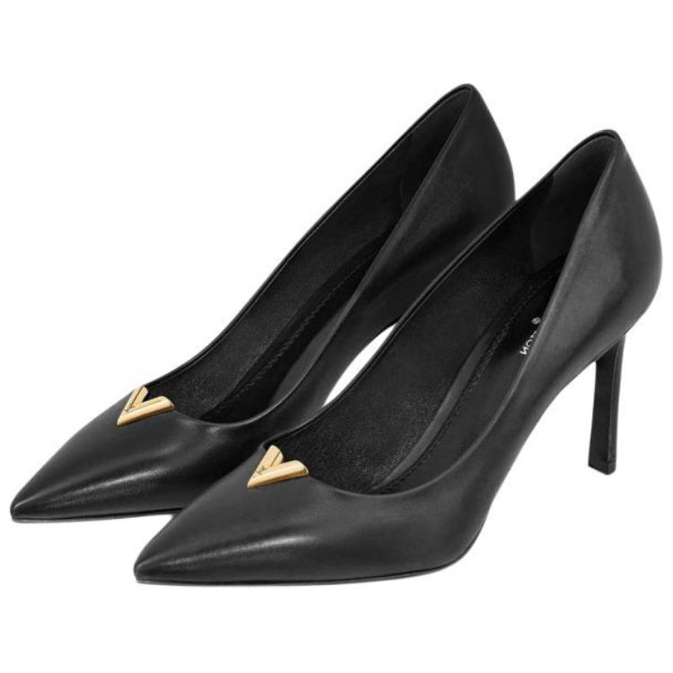 Lookbook (W) Louis Vuitton Heartbreaker High Heel 'Kulit Sapi Hitam' 1A4DJS