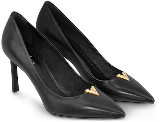 (W) Louis Vuitton Heartbreaker High Heel 'Kulit Sapi Hitam' 1A4DJS Shop (W) Louis Vuitton Heartbreaker High Heel 'Kulit Sapi Hitam' 1A4DJS