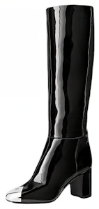 路易威登 Louise 牛皮 高筒靴 女款 黑色 Buy 路易威登 Louise 牛皮 高筒靴 女款 黑色