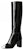 (Women) Louis Vuitton High-Top 'Black Leather Louise' 1A94G7
