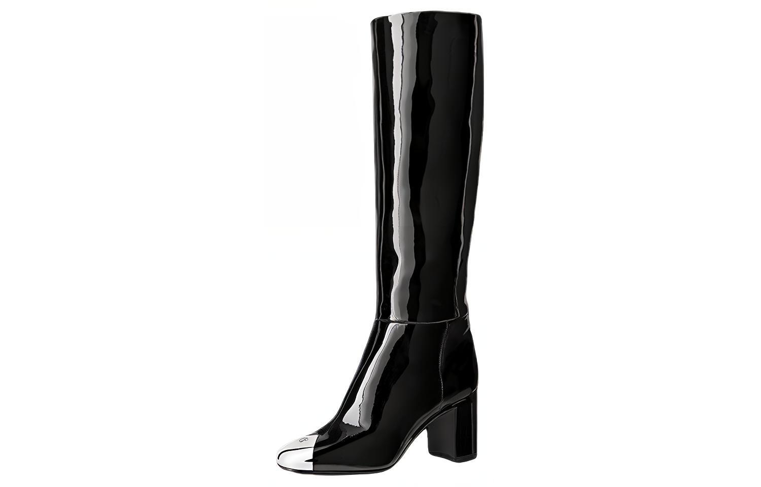 (Women) Louis Vuitton High-Top 'Black Leather Louise' 1A94G7