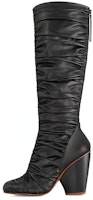 (Women) Louis Vuitton High-Top Boot 'Black Leather Zip-Up' 1AC8Y9 (Women) Louis Vuitton High-Top Boot 'Black Leather Zip-Up' 1AC8Y9