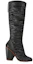 Order (W) Louis Vuitton Stivaletto Alto ''Pelle Nera con Zip'' 1AC8Y9