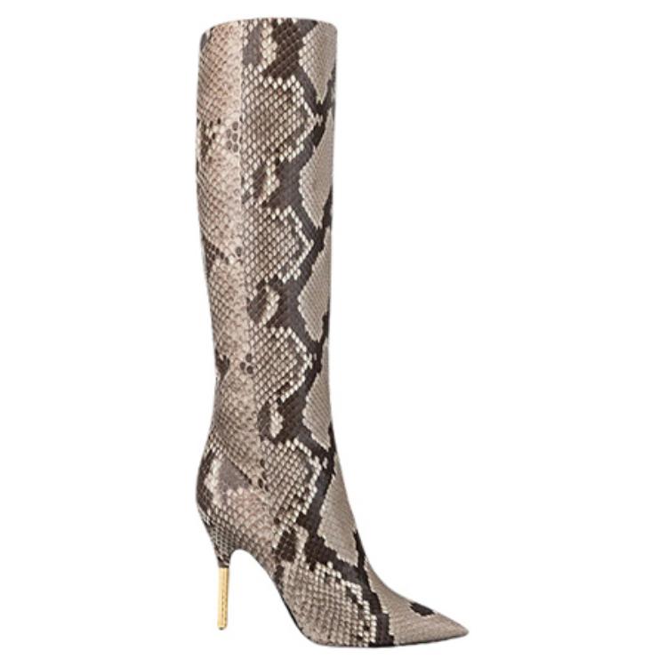 Order (Women) Louis Vuitton High-Top Boot 'Python Brown-Black' 1A95AU