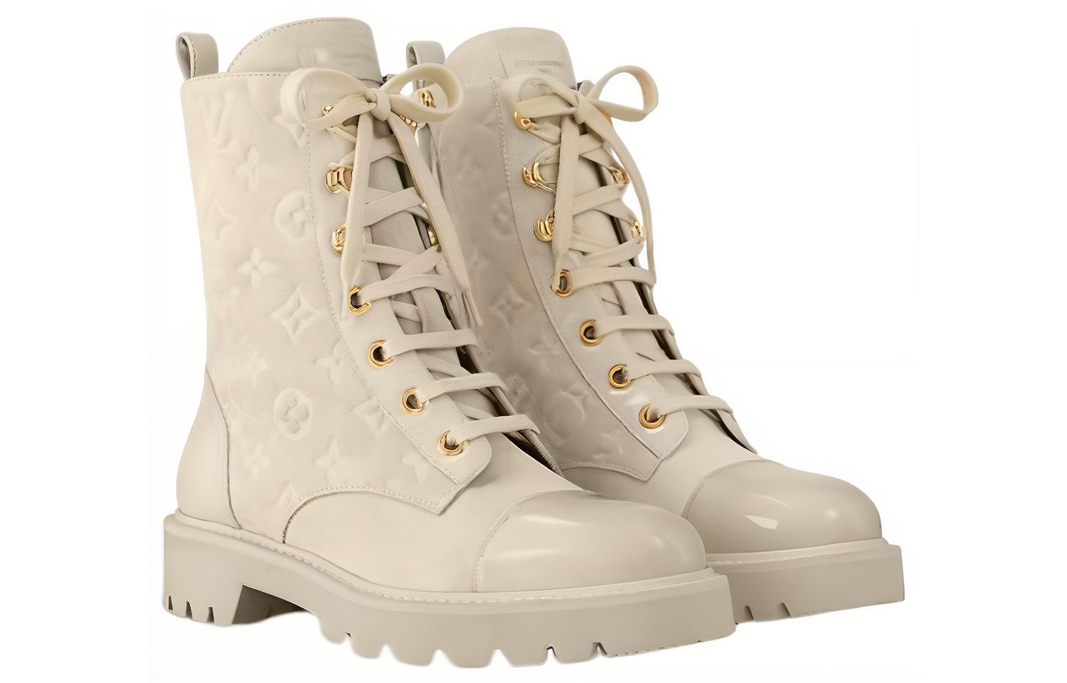 (W) LV High-Top Martin Boot 'Beige CMFT Fashion' 圖 2