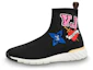 Buy (W) Louis Vuitton Slip-On Alta ''Tessuto Nero Moda'' 1A4MRR