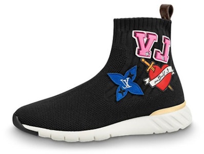 (W) Louis Vuitton Zapatillas Altas Sin Cordones 'Tela Negra de Moda' 1A4MRR Buy (W) Louis Vuitton Zapatillas Altas Sin Cordones 'Tela Negra de Moda' 1A4MRR