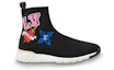 Order (W) Louis Vuitton Slip-On Alta ''Tessuto Nero Moda'' 1A4MRR