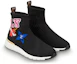 Lookbook (W) Louis Vuitton Slip-On Alta ''Tessuto Nero Moda'' 1A4MRR