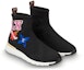 Lookbook (W) Louis Vuitton Kasut Tinggi Tanpa Tali 'Fabrik Hitam Fesyen' 1A4MRR