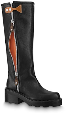 (W) Louis Vuitton Sepatu High-Top 'Kulit Hitam' 1AAC6M Order (W) Louis Vuitton Sepatu High-Top 'Kulit Hitam' 1AAC6M