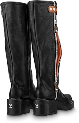 (W) Louis Vuitton Sepatu High-Top 'Kulit Hitam' 1AAC6M Shop (W) Louis Vuitton Sepatu High-Top 'Kulit Hitam' 1AAC6M