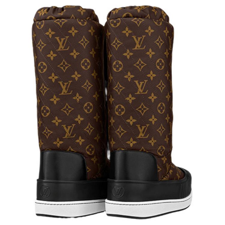 Purchase 路易威登 Polar 平底 高筒靴 女款 棕色