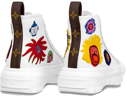 (W) 루이비통 화이트 가죽 하이탑 스니커즈 1ABD7F Shop (W) 루이비통 화이트 가죽 하이탑 스니커즈 1ABD7F