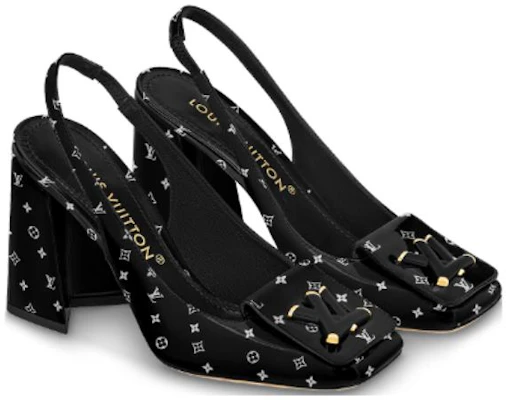 (W) Louis Vuitton High Heel ''Schwarzes Leder Mode Komfort'' 1ABH4I Lookbook (W) Louis Vuitton High Heel ''Schwarzes Leder Mode Komfort'' 1ABH4I