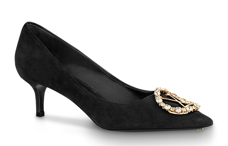 (W) LV High Heel 'Black Suede' 圖 2