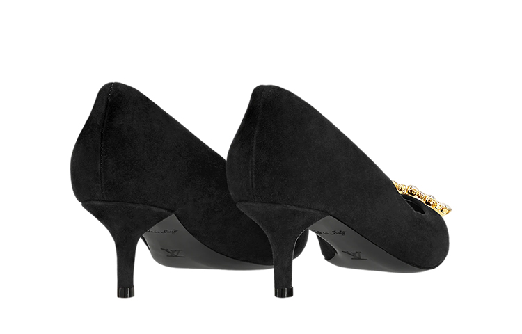 (W) LV High Heel 'Black Suede' 圖 4