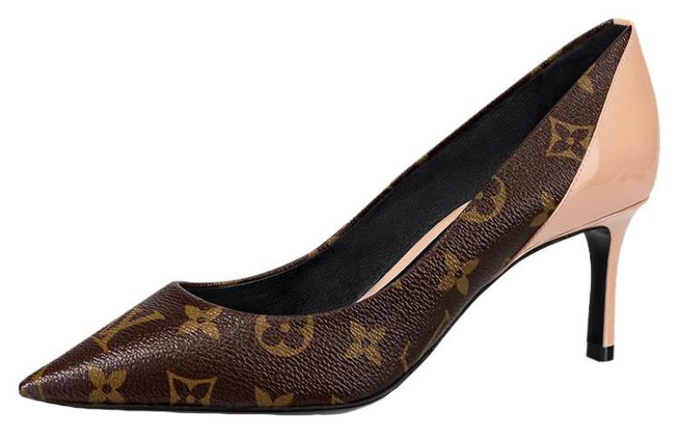 (Women) Louis Vuitton High Heel 'Brown Fashion' 1A4W6F
