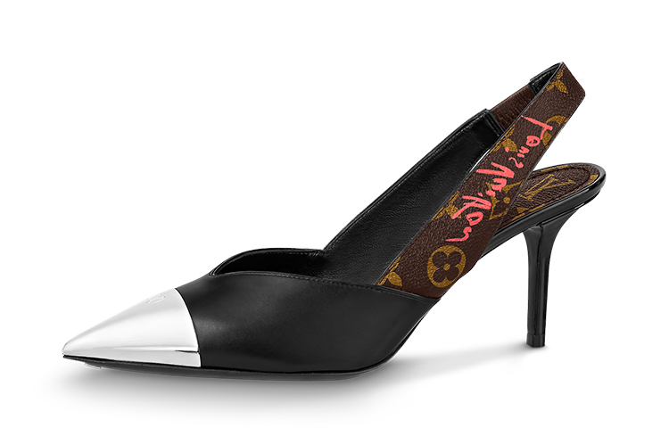 (Women) Louis Vuitton High Heel 'Comfortable Black' 1A99ET