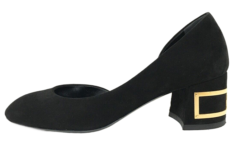 (Women) Louis Vuitton High Heel Bootie 'Black Velour' 1A88PB