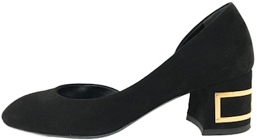 (Women) Louis Vuitton High Heel Bootie 'Black Velour' 1A88PB (Women) Louis Vuitton High Heel Bootie 'Black Velour' 1A88PB