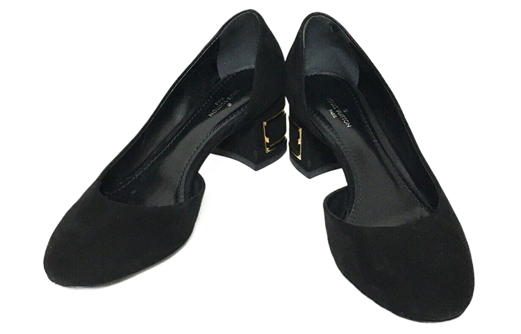 (W) LV High Heel Bootie 'Black Velour' 圖 2