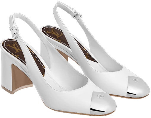 (W) Louis Vuitton Mules de Tacón Alto 'Plata' 1A8N1W Order (W) Louis Vuitton Mules de Tacón Alto 'Plata' 1A8N1W