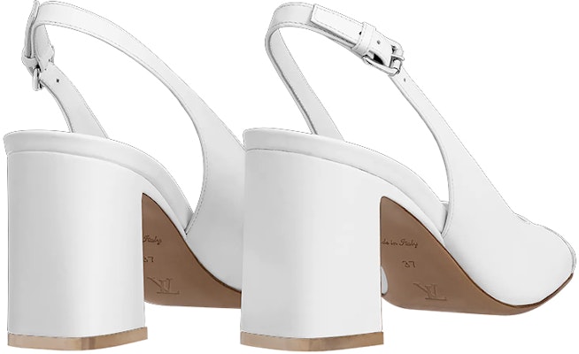 (W) Louis Vuitton Mules de Tacón Alto 'Plata' 1A8N1W Lookbook (W) Louis Vuitton Mules de Tacón Alto 'Plata' 1A8N1W