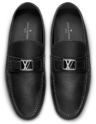 Louis Vuitton 路易威登 Hockenheim 顆粒紋小牛皮樂福鞋 黑色 Shop Louis Vuitton 路易威登 Hockenheim 顆粒紋小牛皮樂福鞋 黑色