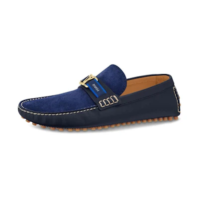 (W) LV Hockenheim Loafer 'Blue Suede'