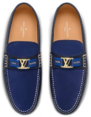 (W) Louis Vuitton Hockenheim Loafer 'Biru Suede' 1A5XRB Shop (W) Louis Vuitton Hockenheim Loafer 'Biru Suede' 1A5XRB