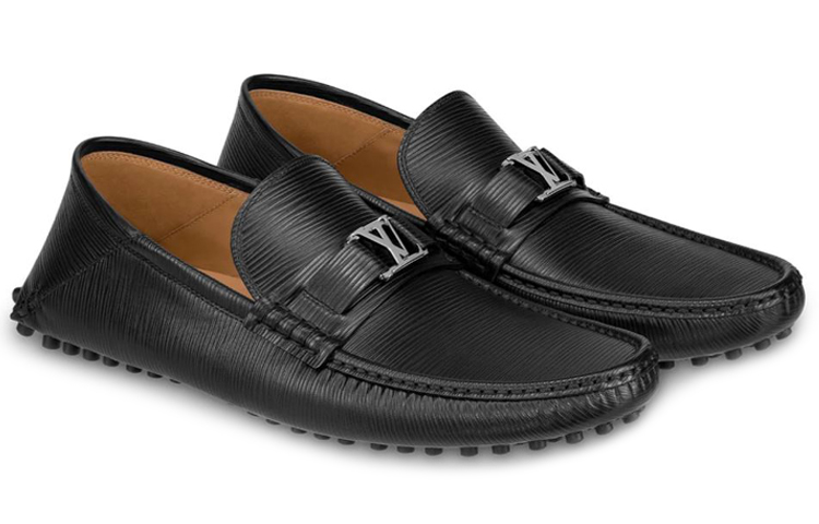 Order (W) Mocassins Louis Vuitton Hockenheim ''Cuir Épi Noir'' 1A4TWY
