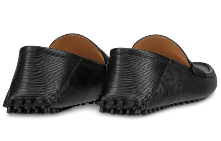 Lookbook (W) Mocassins Louis Vuitton Hockenheim ''Cuir Épi Noir'' 1A4TWY