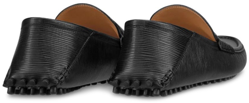 (W) Louis Vuitton Hockenheim Loafer 'Kulit Epi Hitam' 1A4TWY Lookbook (W) Louis Vuitton Hockenheim Loafer 'Kulit Epi Hitam' 1A4TWY