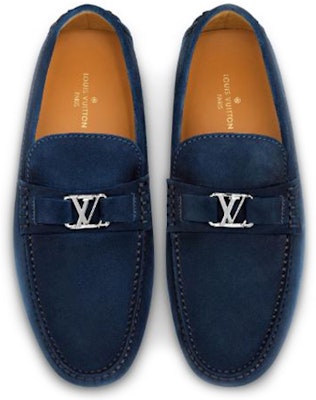 Louis Vuitton 路易威登 Hockenheim 絨面小牛皮樂福鞋 海軍藍 Purchase Louis Vuitton 路易威登 Hockenheim 絨面小牛皮樂福鞋 海軍藍