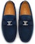 Purchase (W) Louis Vuitton Hockenheim Loafer 'Biru Navy Suede' 1A5ED0