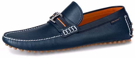 (Women) Louis Vuitton Hockenheim Moccasin 'Blue Black' 1A7YSX (Women) Louis Vuitton Hockenheim Moccasin 'Blue Black' 1A7YSX