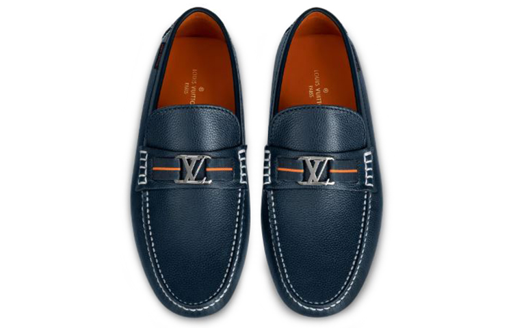 Lookbook (W) Mocasines Louis Vuitton Hockenheim 'Azul Negro' 1A7YSX