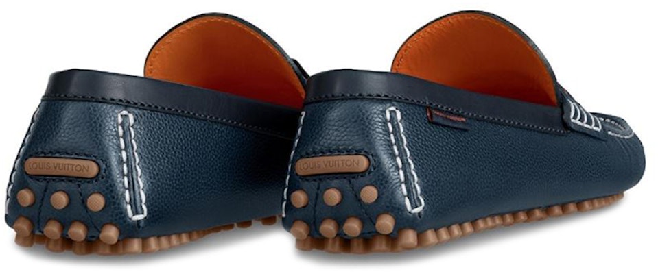 (Women) Louis Vuitton Hockenheim Moccasin 'Blue Black' 1A7YSX Shop (Women) Louis Vuitton Hockenheim Moccasin 'Blue Black' 1A7YSX