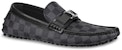 Kasut Louis Vuitton Hockenheim Moccasin 'Kelabu' 1A4OIF