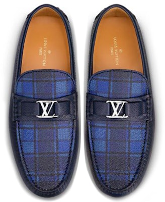 (W) Louis Vuitton Mocasín Hockenheim 'Damier Tartan Azul' 1A5GVG Shop (W) Louis Vuitton Mocasín Hockenheim 'Damier Tartan Azul' 1A5GVG